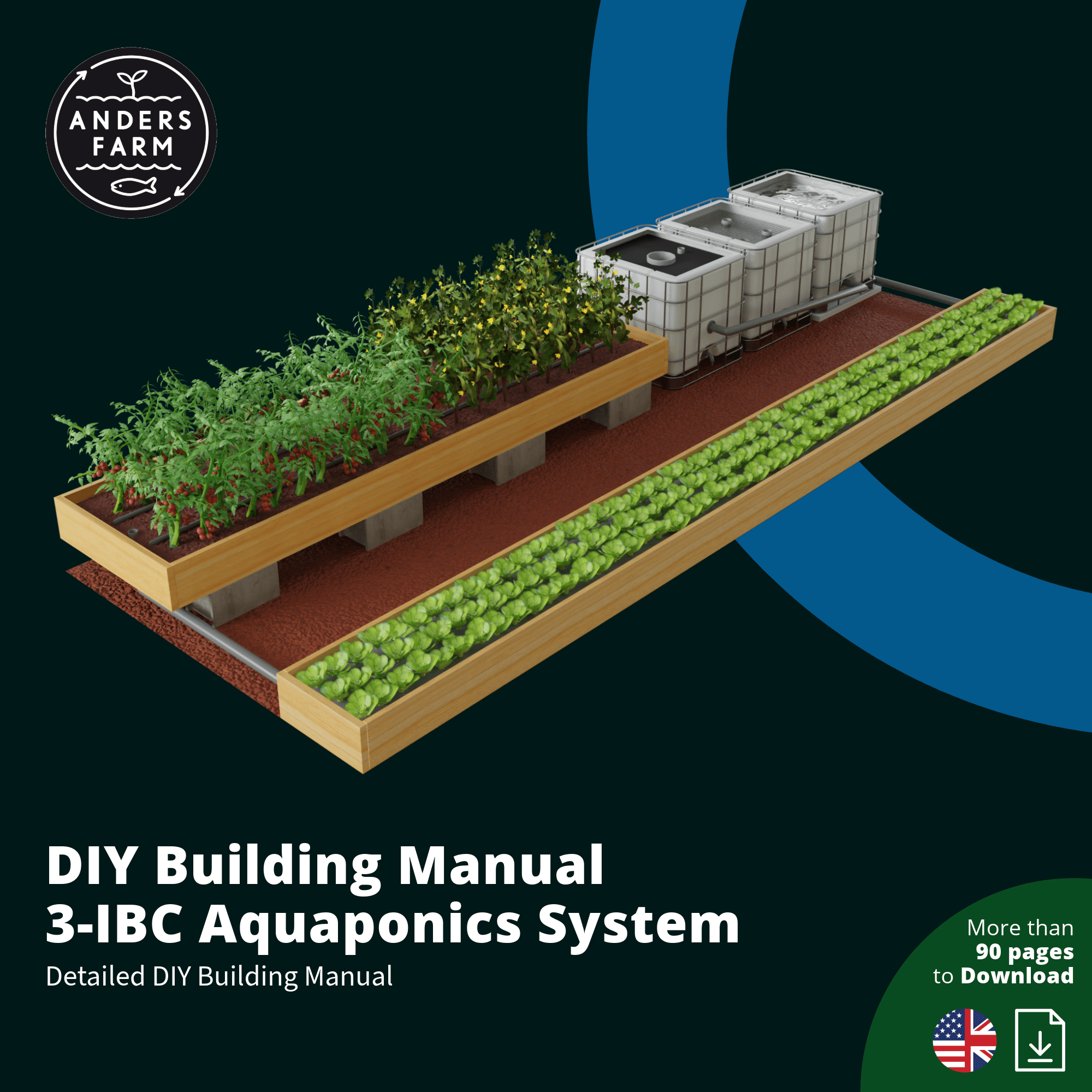 3-IBC aquaponics build plan