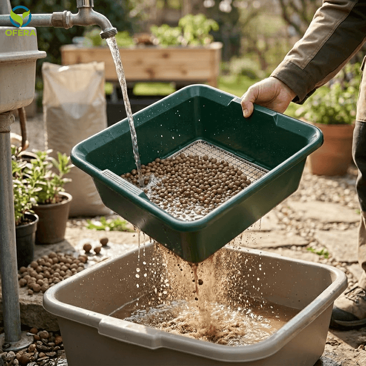 Tamis pour jardin 35 x 35 cm – Maille 6 mm &amp; 12 mm pour terre et compost