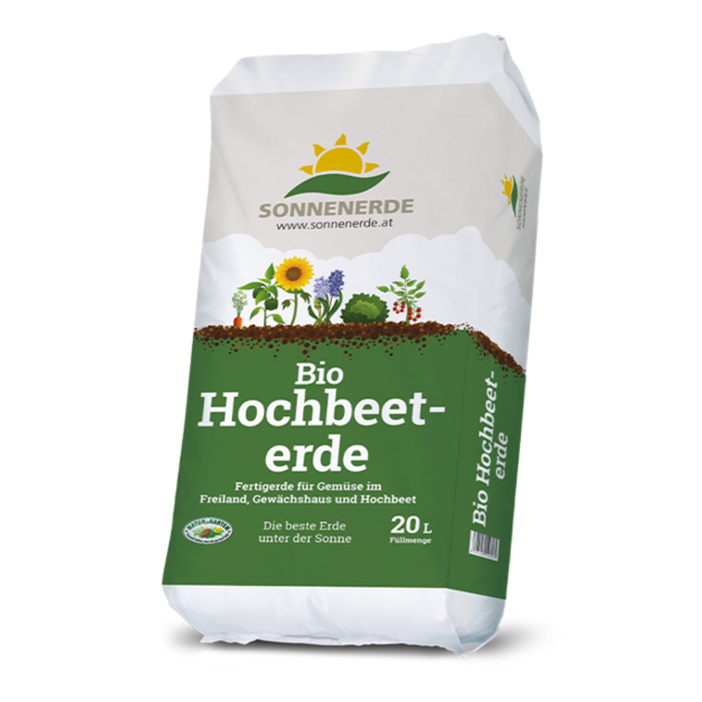 Bio Hochbeeterde, 20l, verpackt